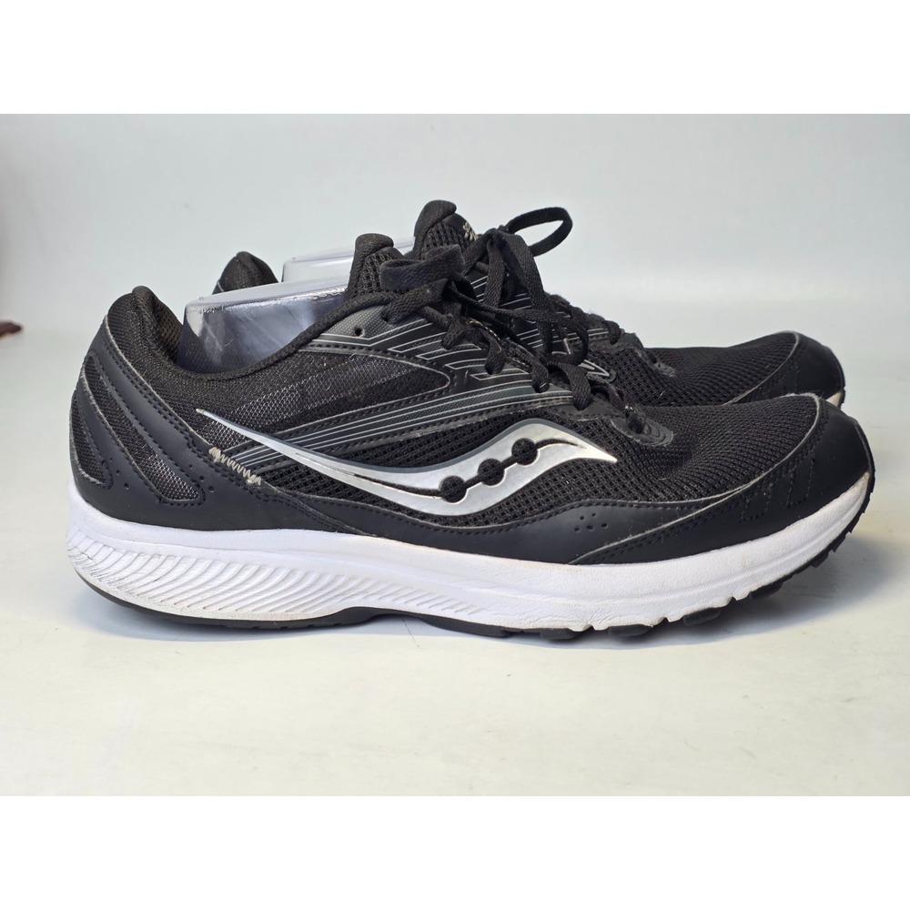 Saucony Cohesion Men's Sneakers Size 11.5 W Black White Running Shoes S20701-05